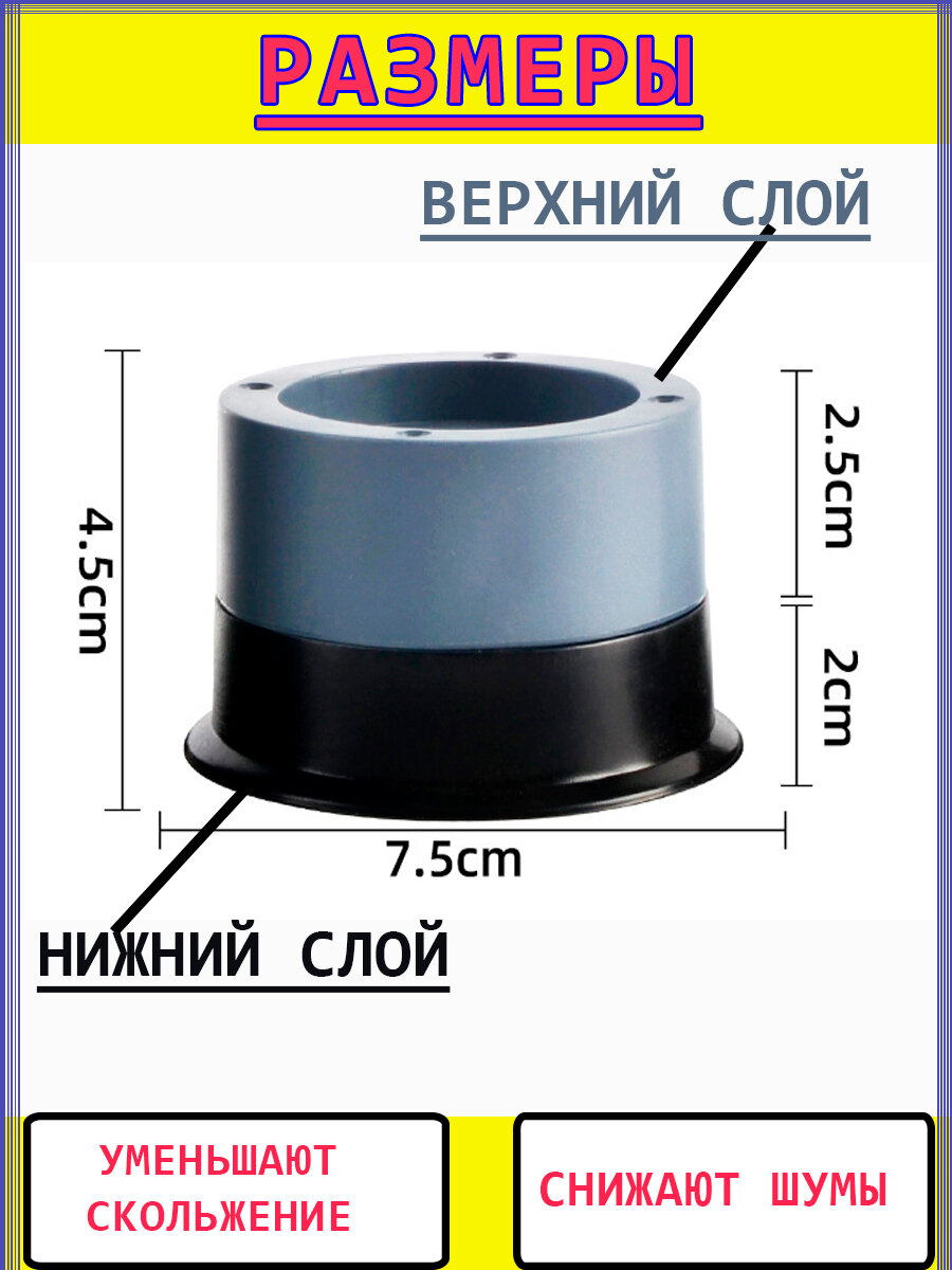 Ножки для мебели 4 шт; один верхний слой - фотография № 2