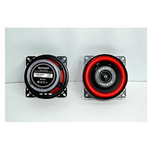 Колонки в машину 10см Динамики автомобильные 120Вт 90dB 4Ом 122600₽