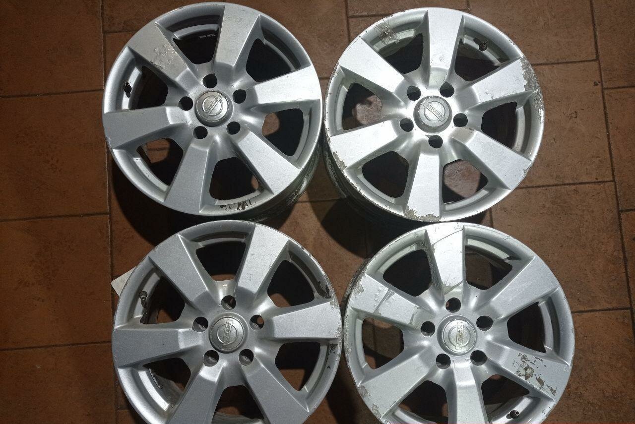 Колесные диски Replica 7xR16/5x114.3 66.1 Серебристый (Реплика)