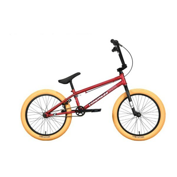 Велосипед Stark'23 Madness BMX 4 2023 красный/черный/кремовый