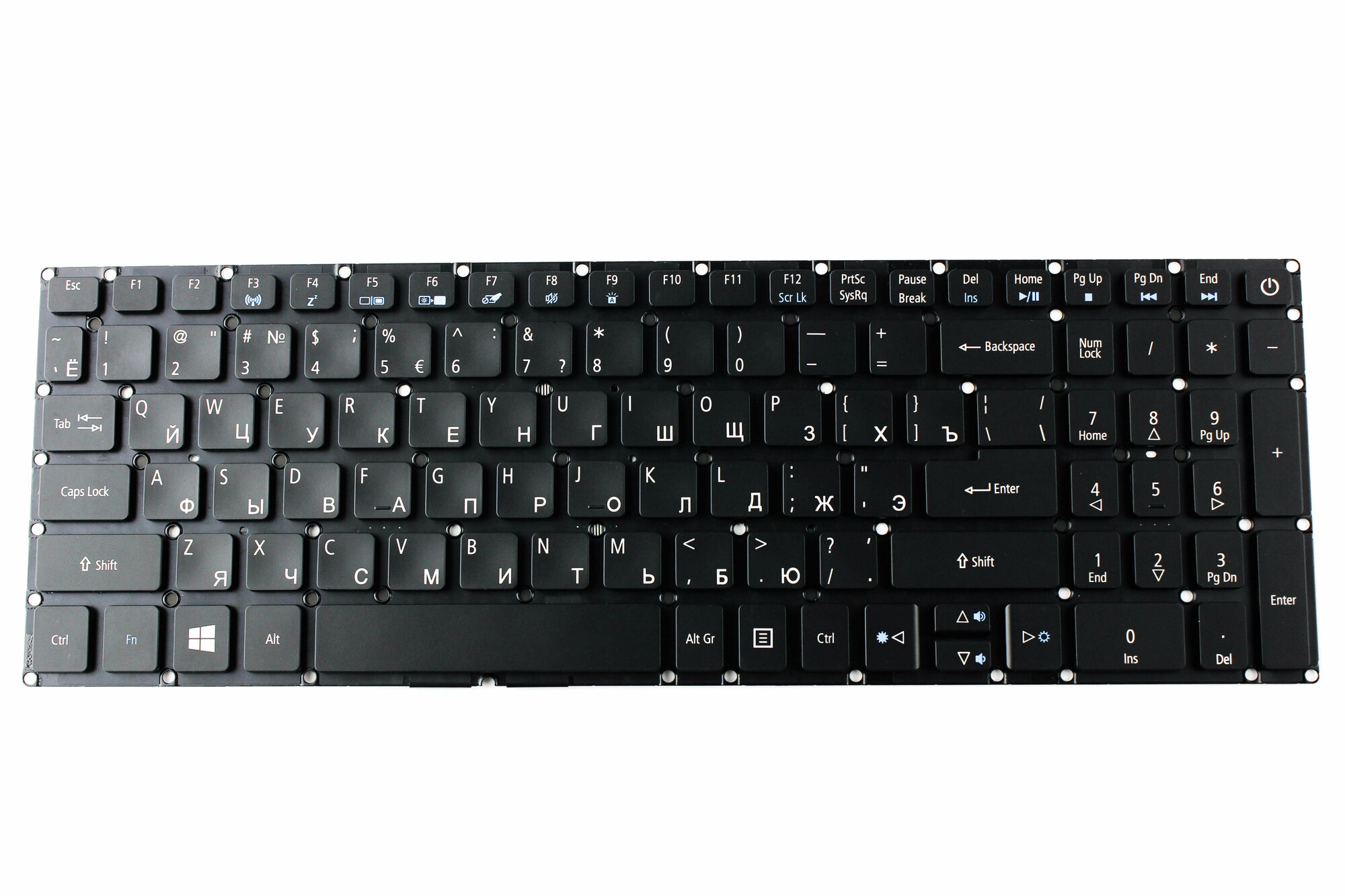 Клавиатура для ноутбука Acer NSK-R37SQ 0R черная