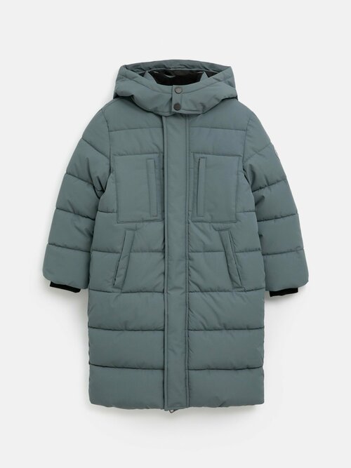 Куртка Acoola зимняя, удлиненная, размер 98, серый