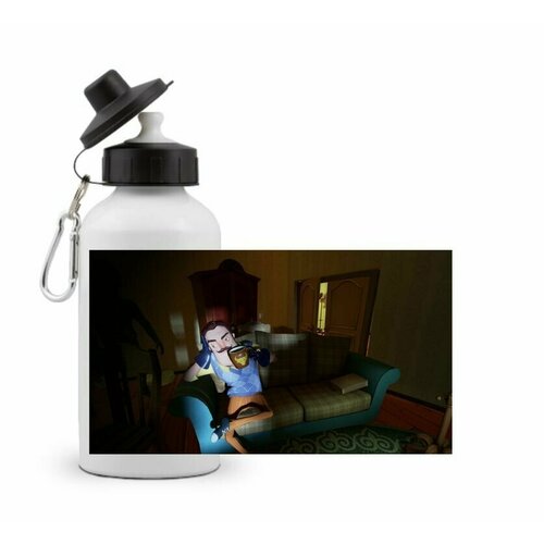 фото Спортивная бутылка привет сосед/ hello neighbor №6 goodbrelok