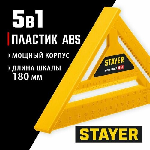 Угольник кровельный универсальный 5-в-1 STAYER 170 мм 509₽