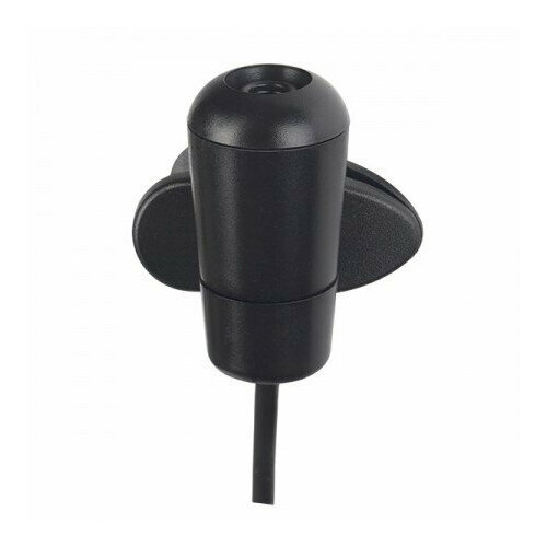 Perfeo микрофон-клипса компьютерный M-1 черный (кабель 1,8 м, разъём 3,5 мм) (PF_A4423)