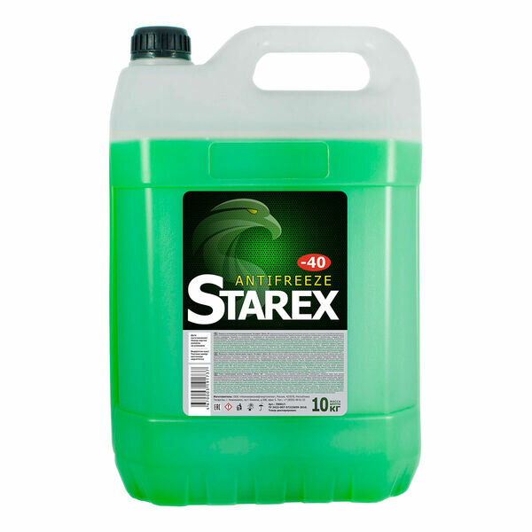 Антифриз Starex Green зеленый G11 10 кг 700617