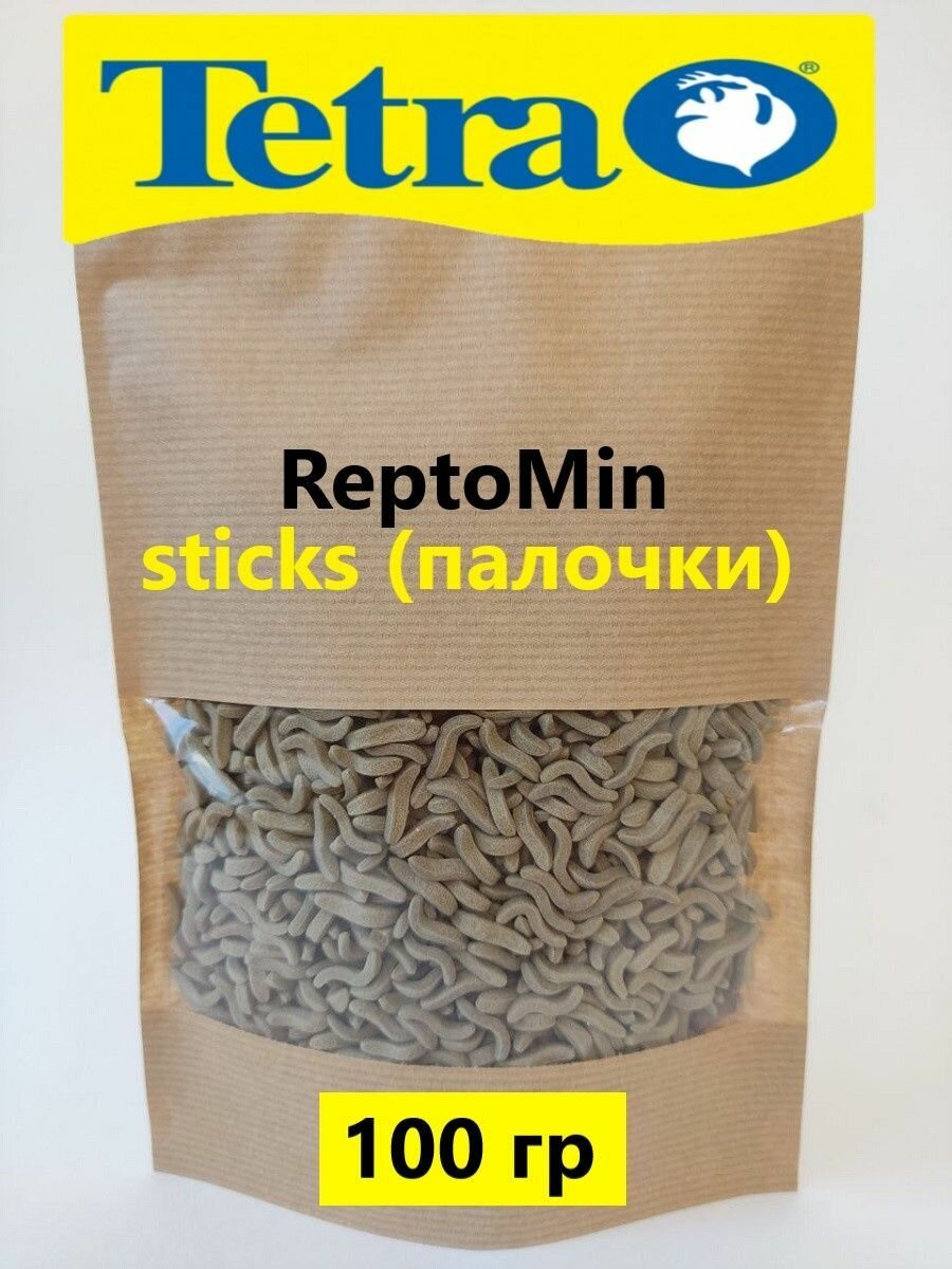 Tetra ReptoMin Sticks для красноухих водных черепах 100 гр