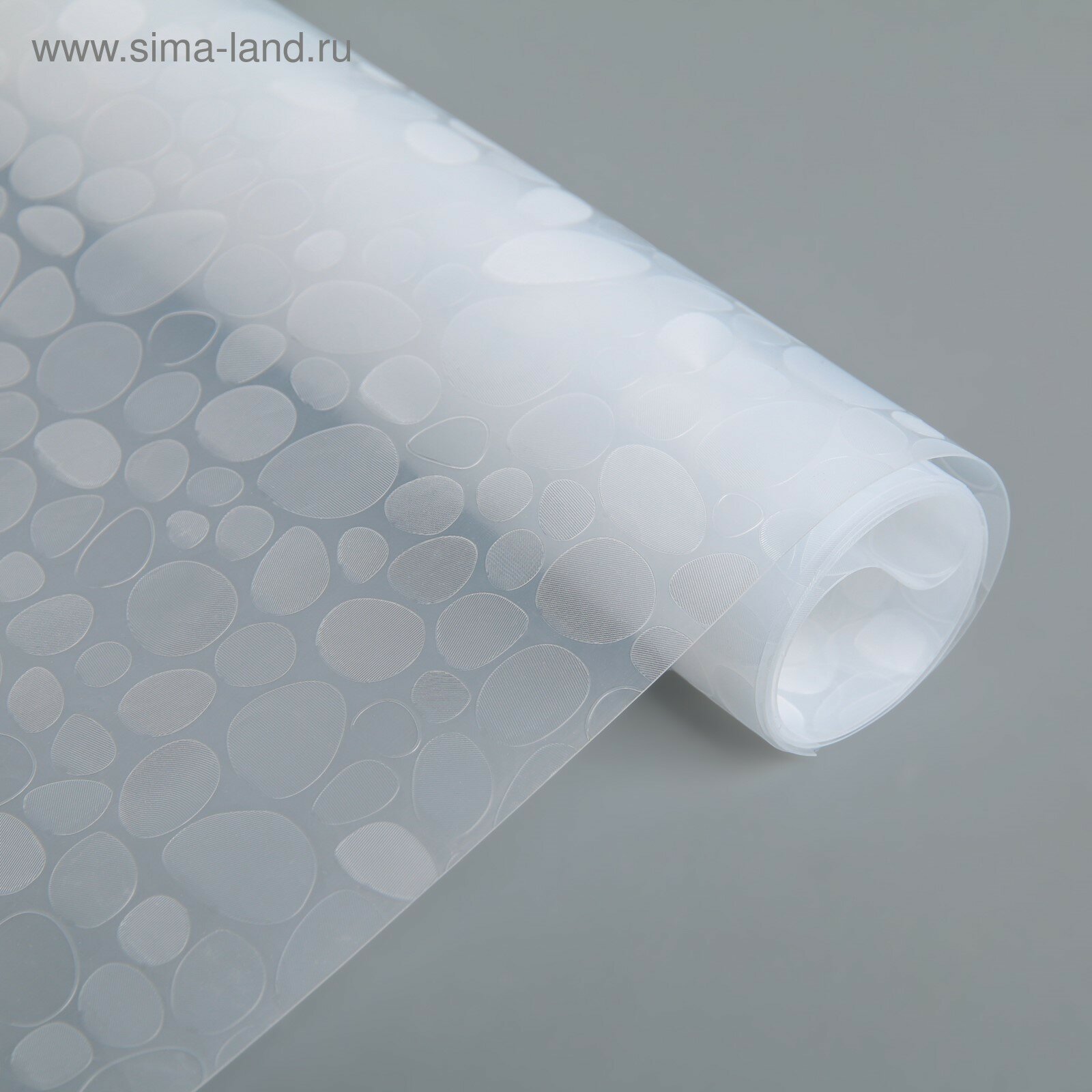 Коврик противоскользящий Доляна «Пузыри» 30×90 см цвет прозрачный 2826626