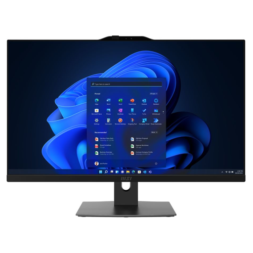 MSI Моноблок MSI Modern AM272P 12M-257XRU 27 Full HD i7 1260P 21 16Gb SSD512Gb Iris Xe noOS GbitEth WiFi BT 120W клавиатура мышь Cam черный 1920x1080 11716700₽