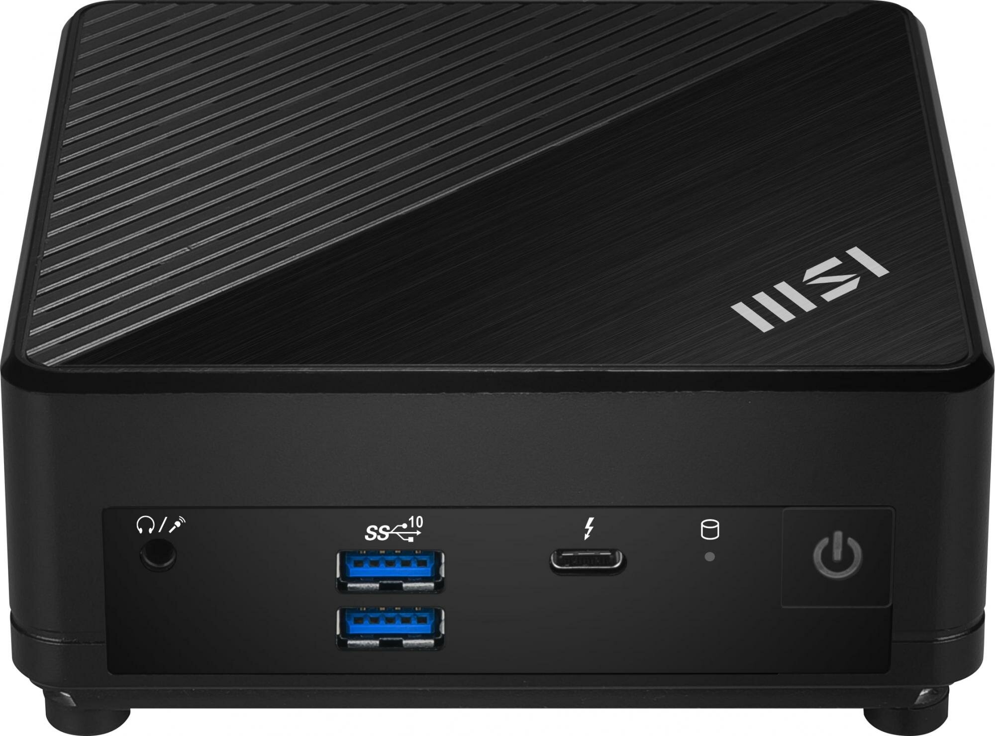 MSI Cubi 5 12M-031XRU i3 1215U (1.2) 8Gb SSD512Gb UHDG noOS 2xGbitEth WiFi BT 65W черный (9S6-B0A811-224)