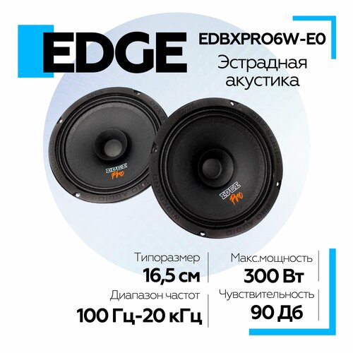 Акустическая система EDGE EDBXPRO6W-E0 Мидбасс 367500₽