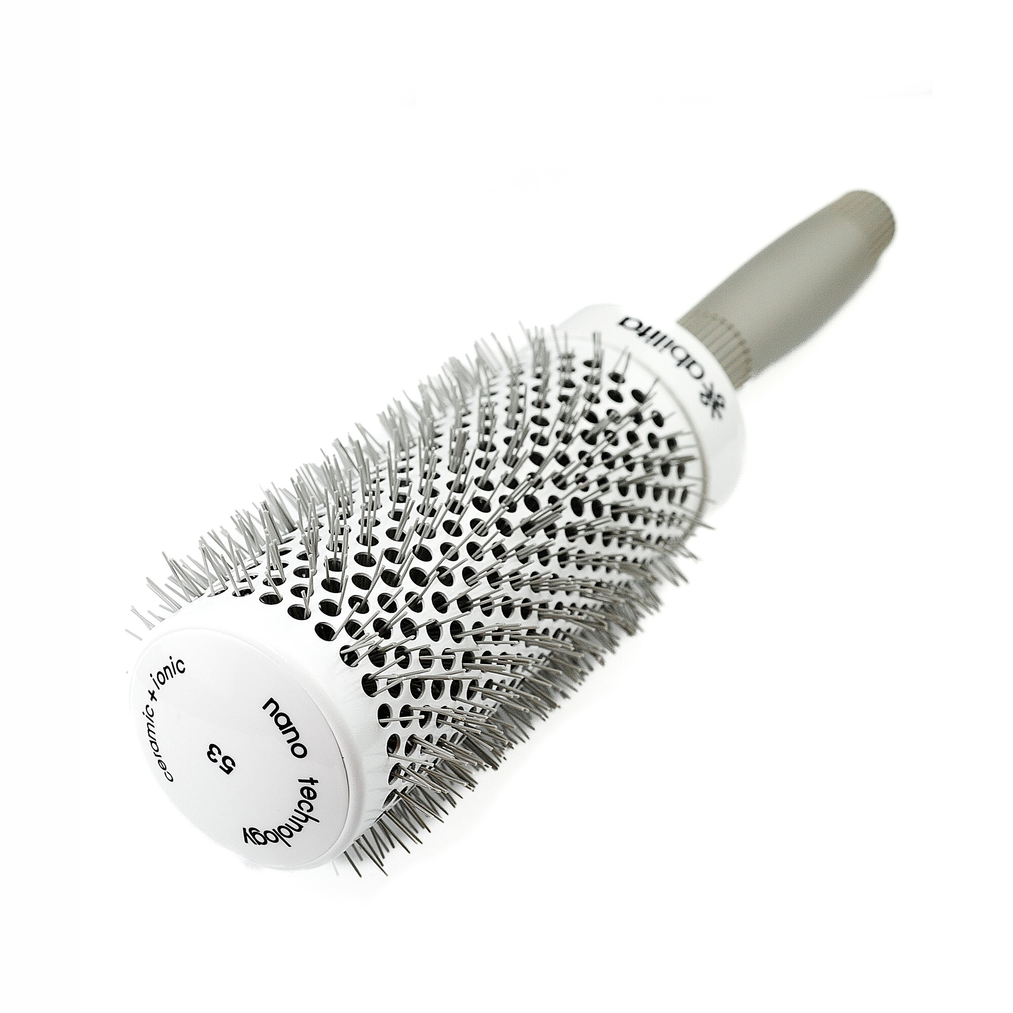 Термобрашинг abilita Professional XL Ceramic+Ionic White&Grey 53 мм — фото 1