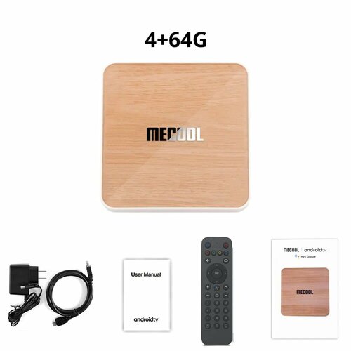 Mecool KM6 ATV приставка 464 Гб 4 64G Европейская 7783₽