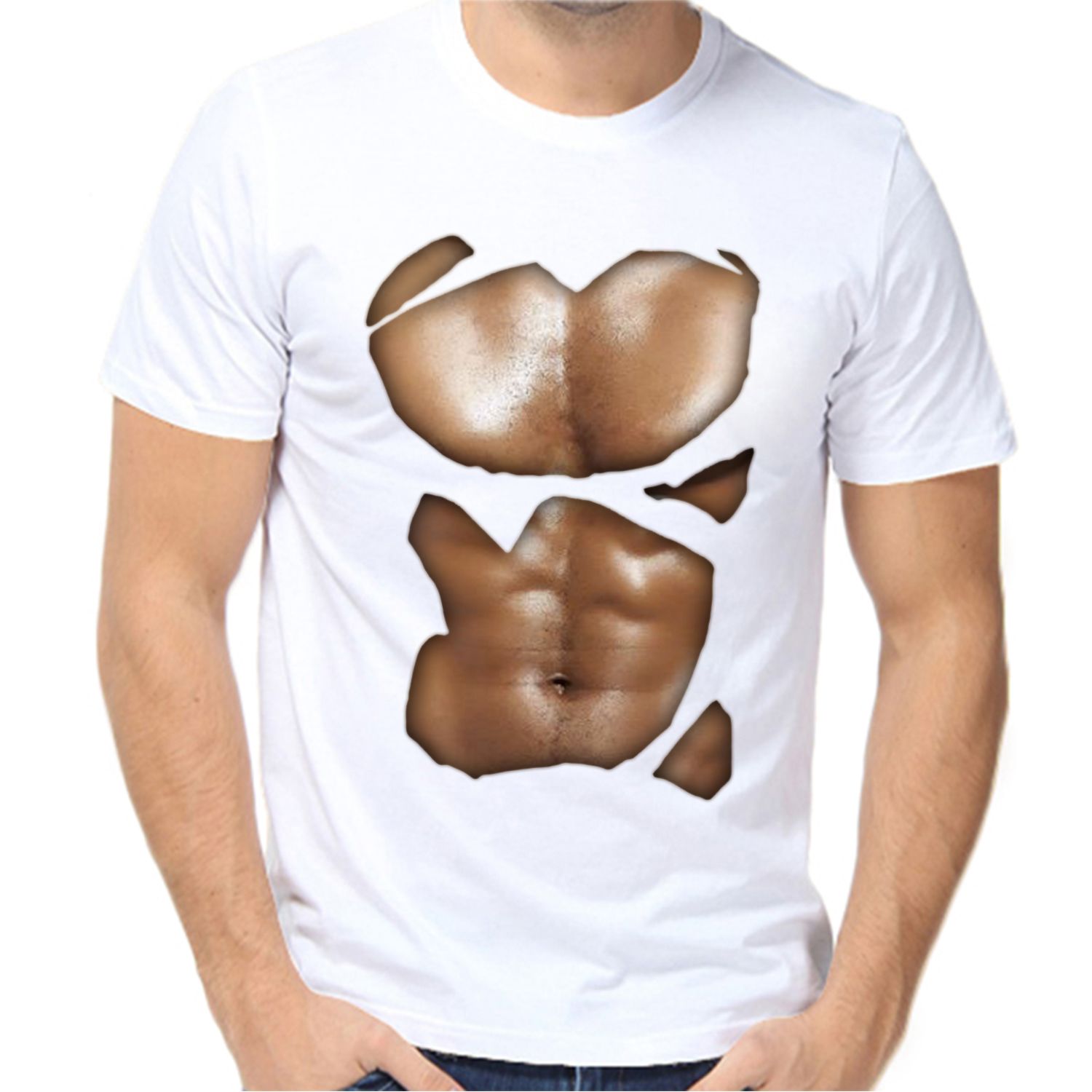 Футболка мужской торс 18