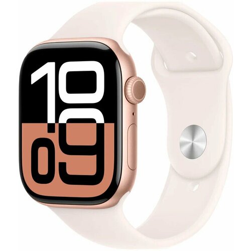 Apple Watch S10 46 mm Rose Gold Aluminum Case Sport Band SM 69000₽