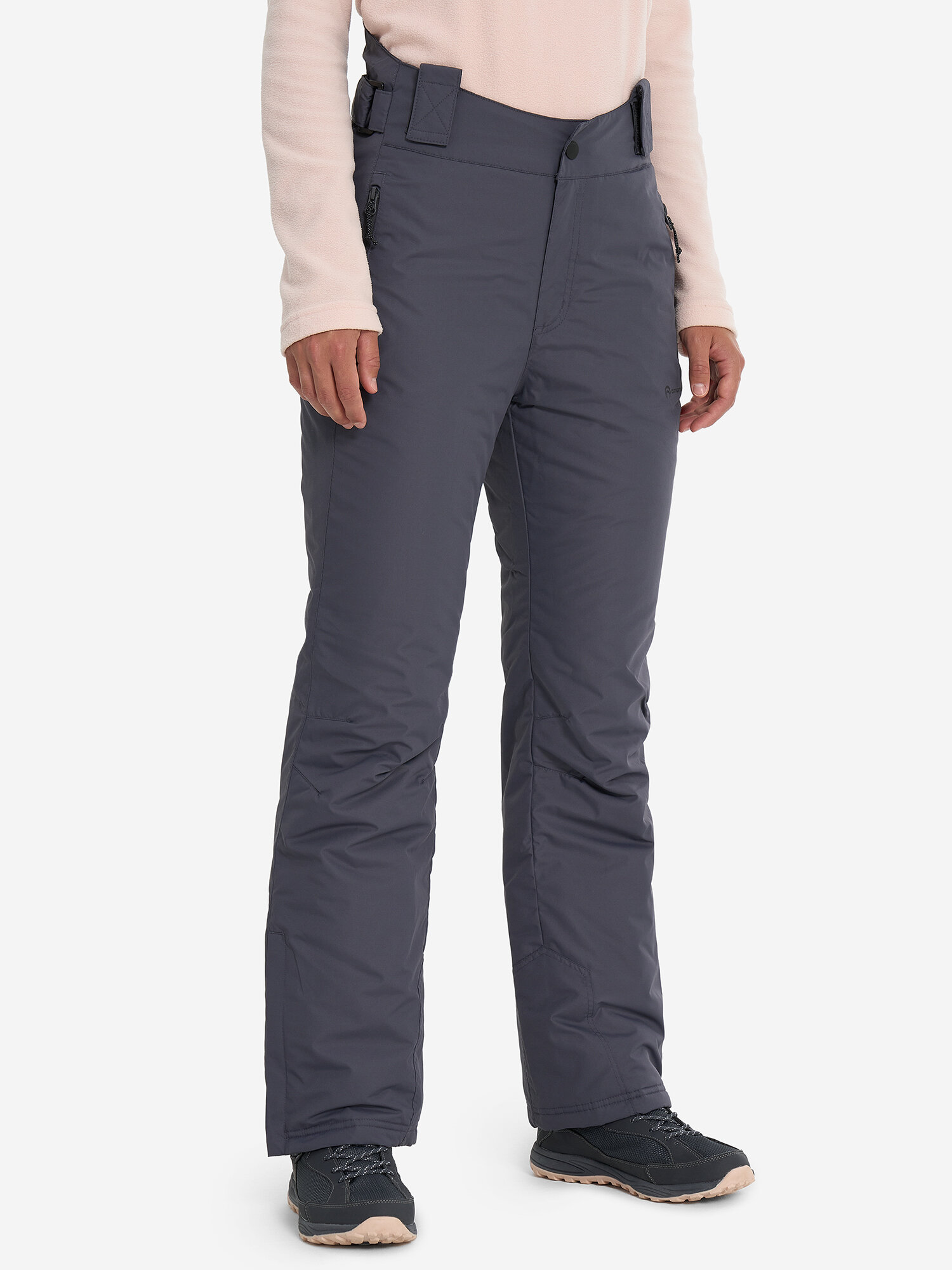 Брюки утеплённые OUTVENTURE Women's Solid Padded pants, размер 44, темно-серый