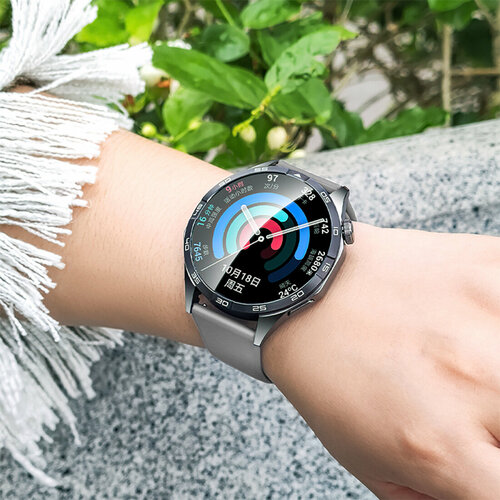 Универсальный ремешок для часов 20мм HOCO WH11 Flexible series classic силиконовый застежка кнопка серый gray 710₽