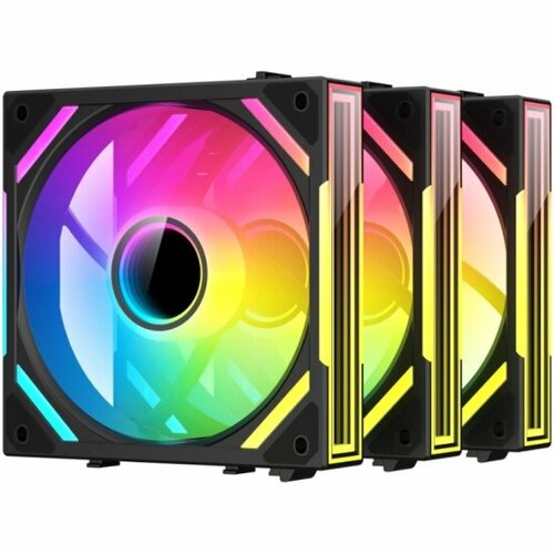 Вентиляторы для корпуса Xastra FS120B ARGB 3шт (FS120-3BA-SXX-GL)