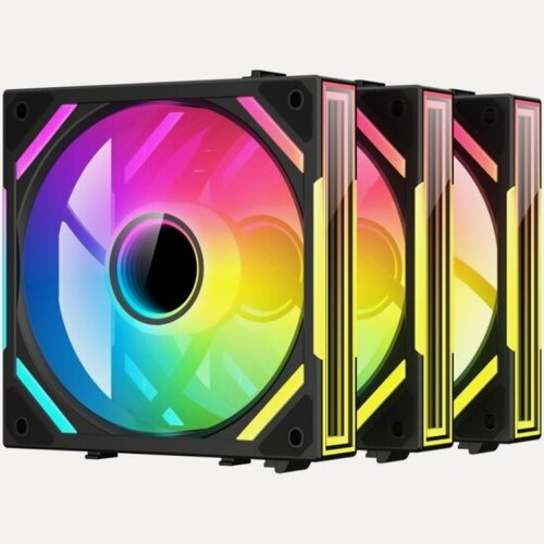 Изображение товара Вентиляторы для корпуса Xastra FS120B ARGB 3шт (FS120-3BA-SXX-GL)