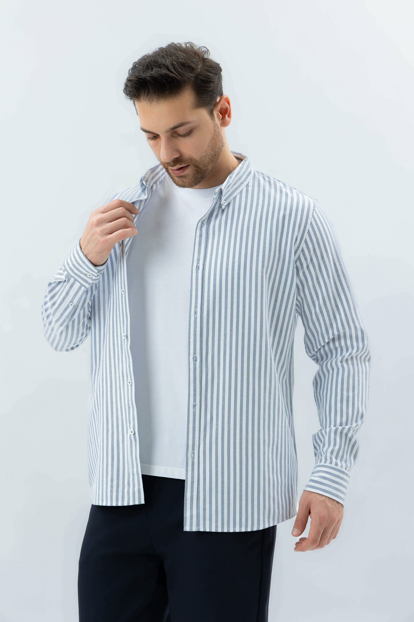 Рубашка TERRA PRO, размер S, blue — фото 1