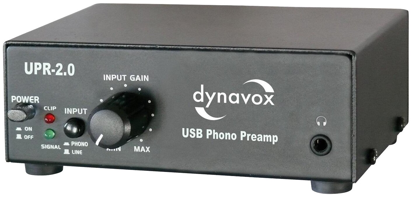 Фонокорректор Dynavox UPR-2.0 black 204925