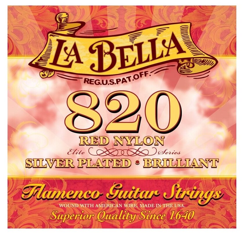 LA BELLA 820 Струны для классической гитары