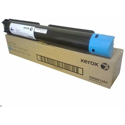 Картридж Xerox 006R01464 ксерокс тонер toner для лазерного принтера, cyan голубой, 15000 стр тонер картридж xerox 006r01464 голубой оригинальный