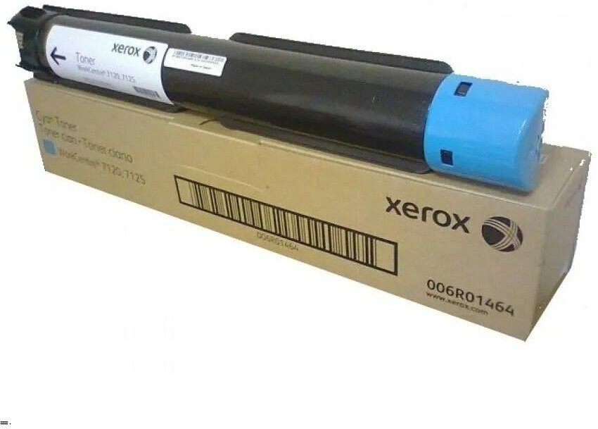 Картридж Xerox 006R01464 ксерокс тонер toner для лазерного принтера, cyan голубой, 15000 стр