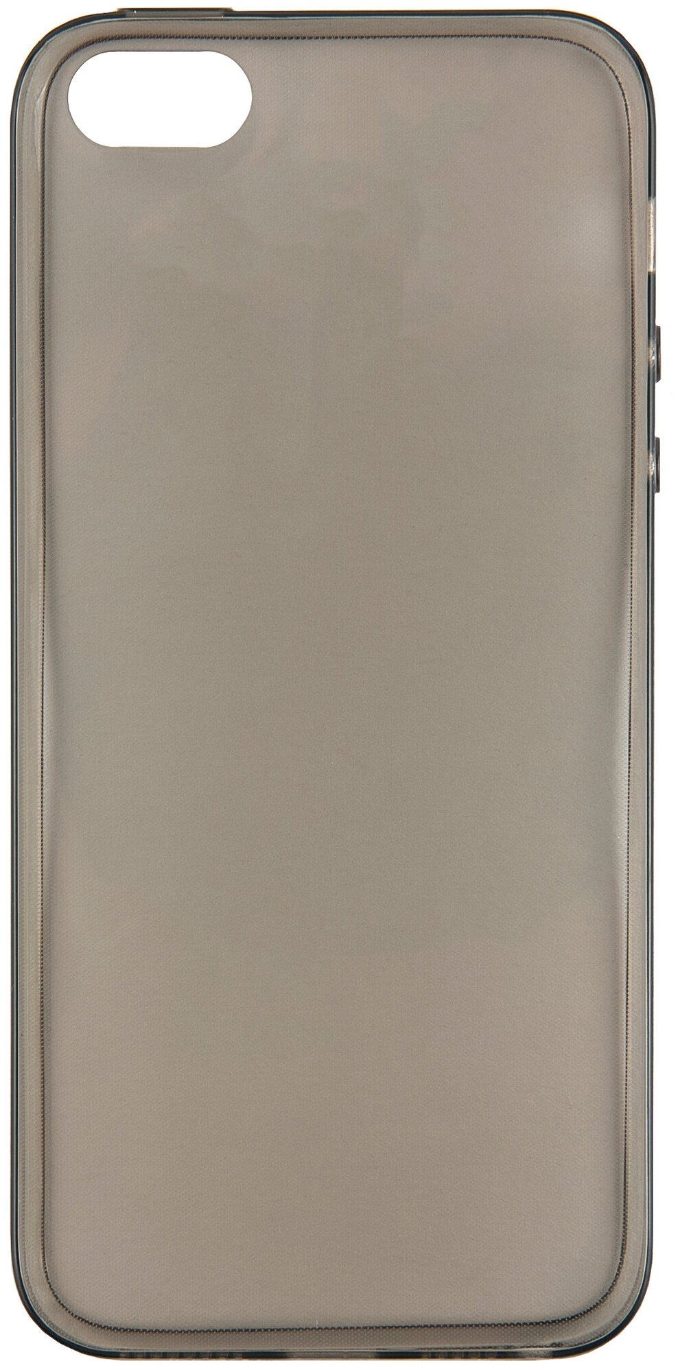 Чехол для iPhone 5/5S/SE / Айфон 5/5S/SE, силиконовая серая накладка