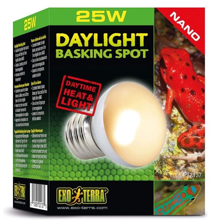фото Exo-Terra Лампа для баскинга - Exo Terra Daylight Basking Spot NANO - 25Вт