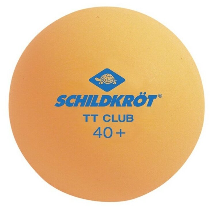 Мячи для настольного тенниса Donic/Schildkrot TT-Club 40+ Plastic Box x120 Orange 608538