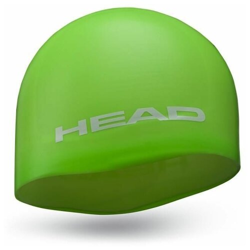 Шапочка для плавания стартовая HEAD SILICONE MOULDED цв.зеленый