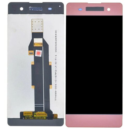 Дисплей (LCD) для Sony Xperia XA F3111/F3112+Touchscreen pink