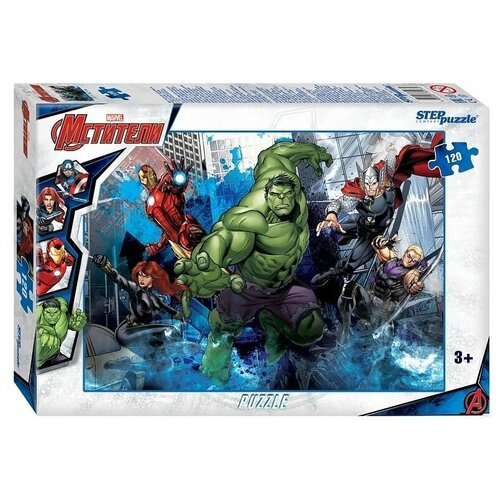 Пазлы, Marvel, 120 элементов, 1 упаковка