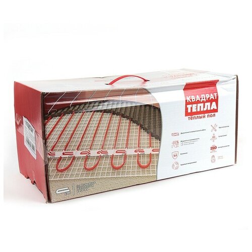 Нагревательный мат СТН Квадрат тепла КМ-2100-140 150 Втм2 14 м2 2800х50 см 14635₽