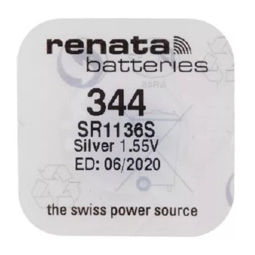 Элемент питания для часов Renata SR 1136S /344 1,55 V (1 шт)