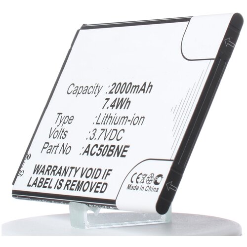 фото Аккумулятор ibatt ib-u1-m852 2000mah для archos 50 platinium, 50b oxygen, 50 neon, 50 neon 4g, 50b sauerstoff, для gsmart mika m2,