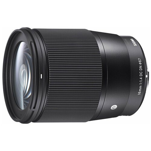 Объектив Sigma 16mm f/1.4 DC DN Contemporary Canon EF-M объектив sigma af 56mm f 1 4 dc dn contemporary canon ef m