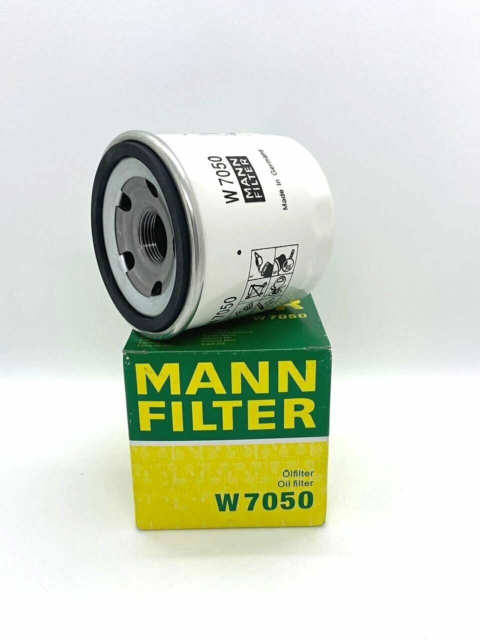 Фильтр масляный MANN-FILTER W7050