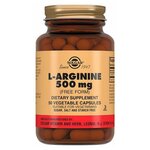 Аминокислота Solgar L-Arginine 500 мг 50 вег капс - изображение