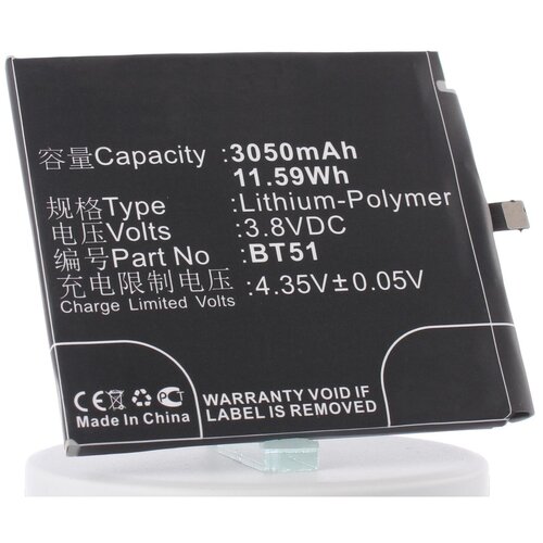 фото Аккумулятор ibatt ib-b1-m928 3050mah для meizu,meizu,meizu bt51