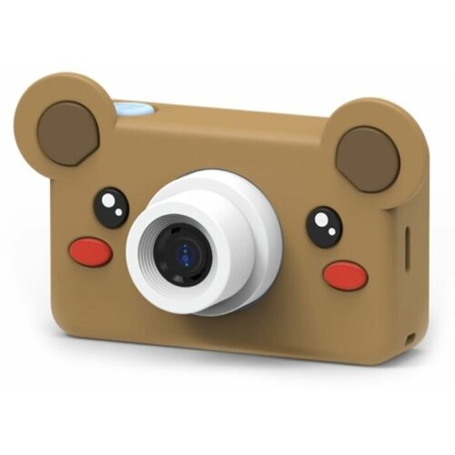 Детский цифровой фотоаппарат / камера с картой памяти 16Gb / Kids Camera Zoo Family (Мишка)