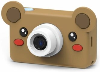 Детский цифровой фотоаппарат / камера с картой памяти 16Gb / Kids Camera Zoo Family (Мишка)