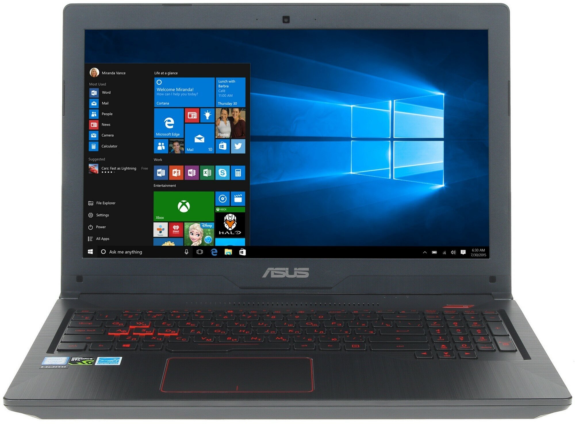 Ноутбук ASUS FX503VD 15.6" БУ