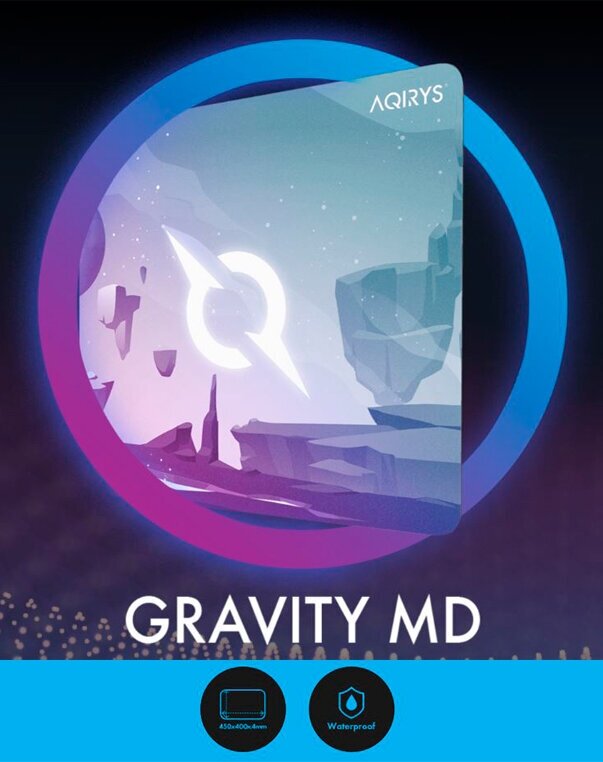Игровой коврик AQIRYS Gravity Medium (MD)