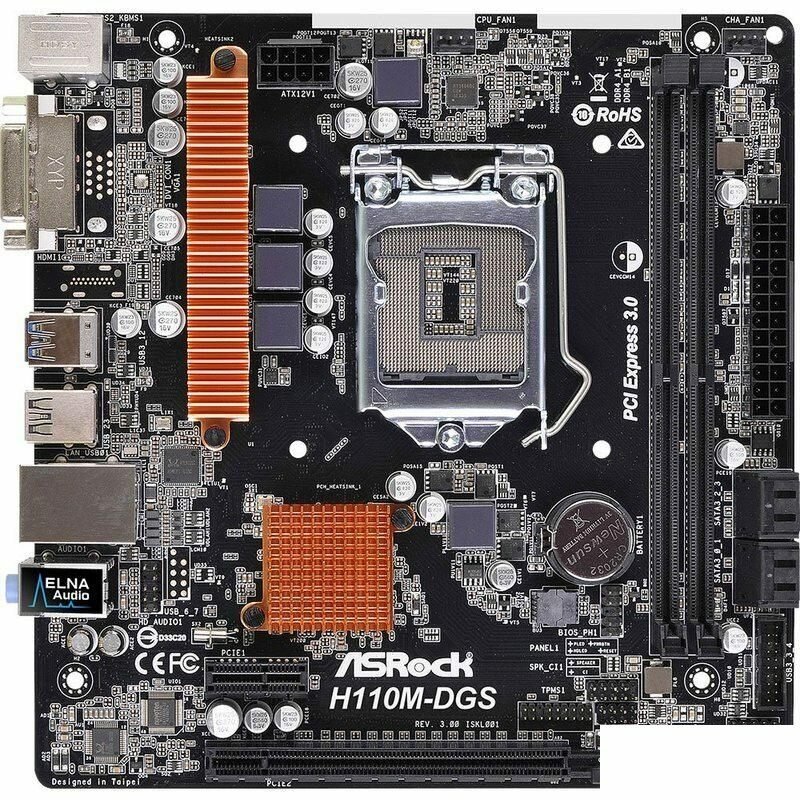 Материнская плата ASRock FM2A68M-DG3+