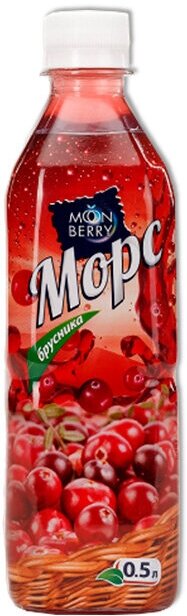 Напиток Moon Berry морс Брусничный 500 мл