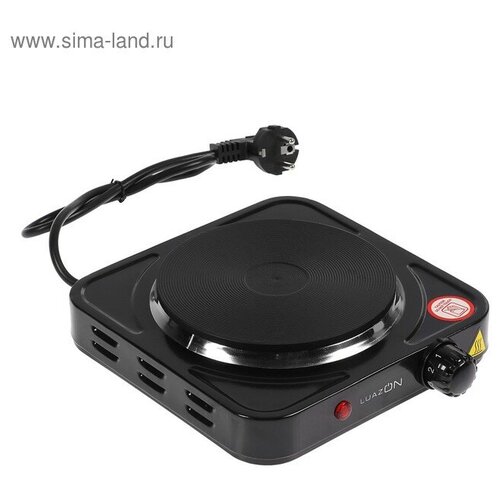 Электрическая плита Luazon Home LHP-002 черный (3927848), чёрный