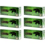 Чай Zenzur зеленый Green tea 25 пакетов, 6 шт. - изображение