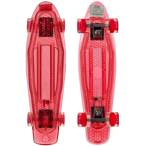 Пенниборд BlackAqua SK-2206PCD new arrival flame mini cruiser skateboard fish board scooters penny retro printed fishboard 57 15 10cm kid children skate board